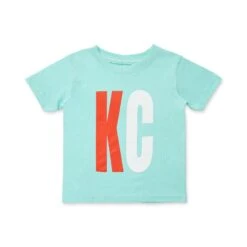 Ampersand Bold KC Teal Kid's Tee