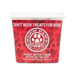 Beer Paws Peanut Butter Beer Biscuits