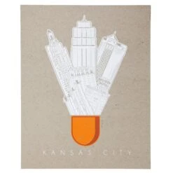 Bozz Prints Kansas City Icons Print