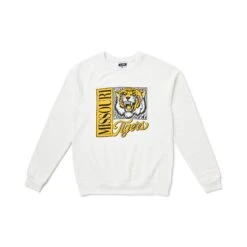 Missouri Tigers Crew Neck Sweatshirt, Charlie Hustle