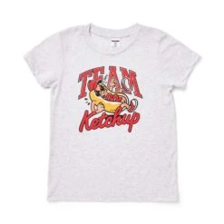 Team Ketchup Hot Dog Tee Youth, Charlie Hustle