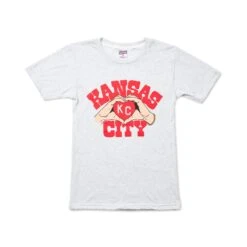 Charlie Hustle KC Heart Hands Tee Adult And Kid's