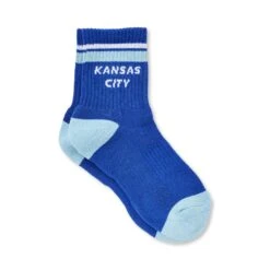 Carly Rae Kansas City Crew Socks -Kansas City Store Carly Rae KC Sock Royal Blue