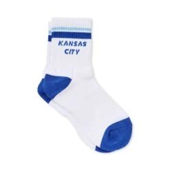 Carly Rae Kansas City Crew Socks -Kansas City Store Carly Rae KC Sock White Blue 93f06521 4201 438a b111 93463f779d16