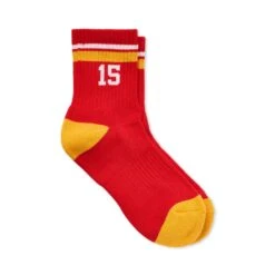Carly Rae Kansas City Crew Socks -Kansas City Store Carly Rae KC Socks Red 15