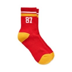 Carly Rae Kansas City Crew Socks -Kansas City Store Carly Rae KC Socks Red 87
