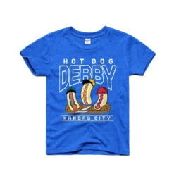 Charlie Hustle Hot Dog Derby Kids Tee