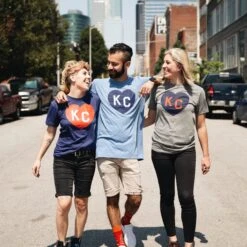 Charlie Hustle Navy KC Heart Tee 12 Charlie Hustle Navy KC Heart Tee -Kansas City Store Charlie Hustle KC Heart Tees Classics 1 8e529f28 1d00 4d02 bc66 7bd385b66ac6