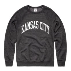 Charlie Hustle Kansas City Arch Sweatshirt: Charcoal