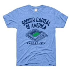 Charlie Hustle Soccer Capital Of America Tee