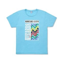 Charlie Hustle Vintage KC Wizards Aqua Blue