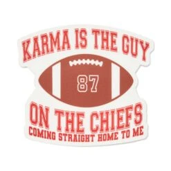 Game Day Stickers, Vandy Visuals -Kansas City Store Chiefs Taylor Stickers 1