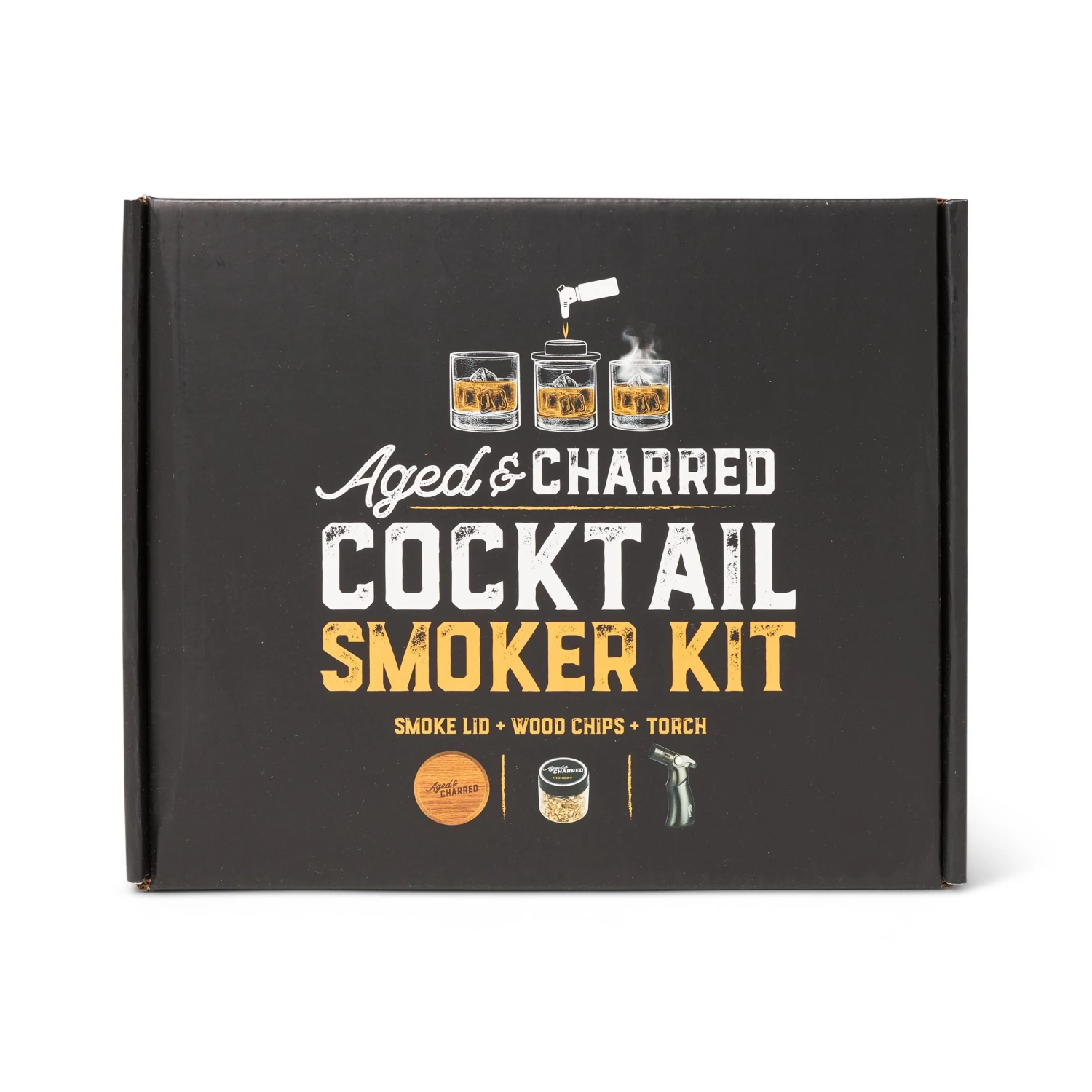 Aged & Charred Cocktail Smoker Kit 1 Aged & Charred Cocktail Smoker Kit