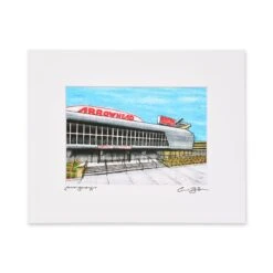 Arrowhead Stadium Entry Print, Connor Boisen Art