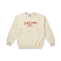 NEW DESIGN! KC Football Embroidered Crew, Craft E Embroidery