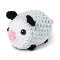 Opossum Crochet Stuffy, Cute N Sassy