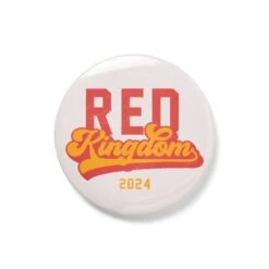 Desert Peach Kansas City Pins -Kansas City Store Desert Peach Red Kingdom Button