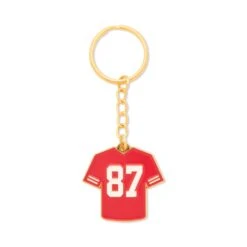 E.B. & Co. Game Day Keychain, #87 Jersey