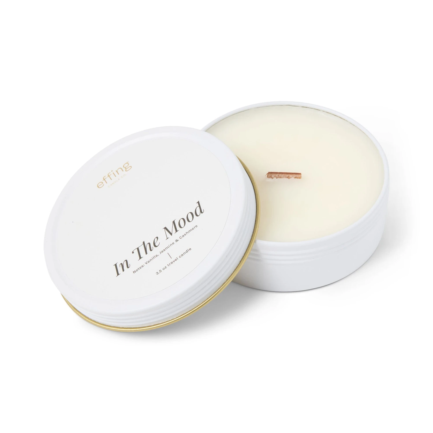In The Mood Travel Tin Candle, Effing Candle 1 In The Mood Travel Tin Candle, Effing Candle
