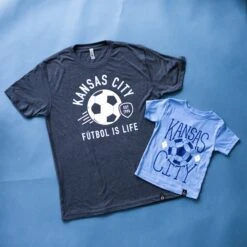 Kansas City Store -Kansas City Store Flint and Field KC Futbol Is Life Tee 4452d7d8 622c 44d1 bb3d 88cde1f04f55