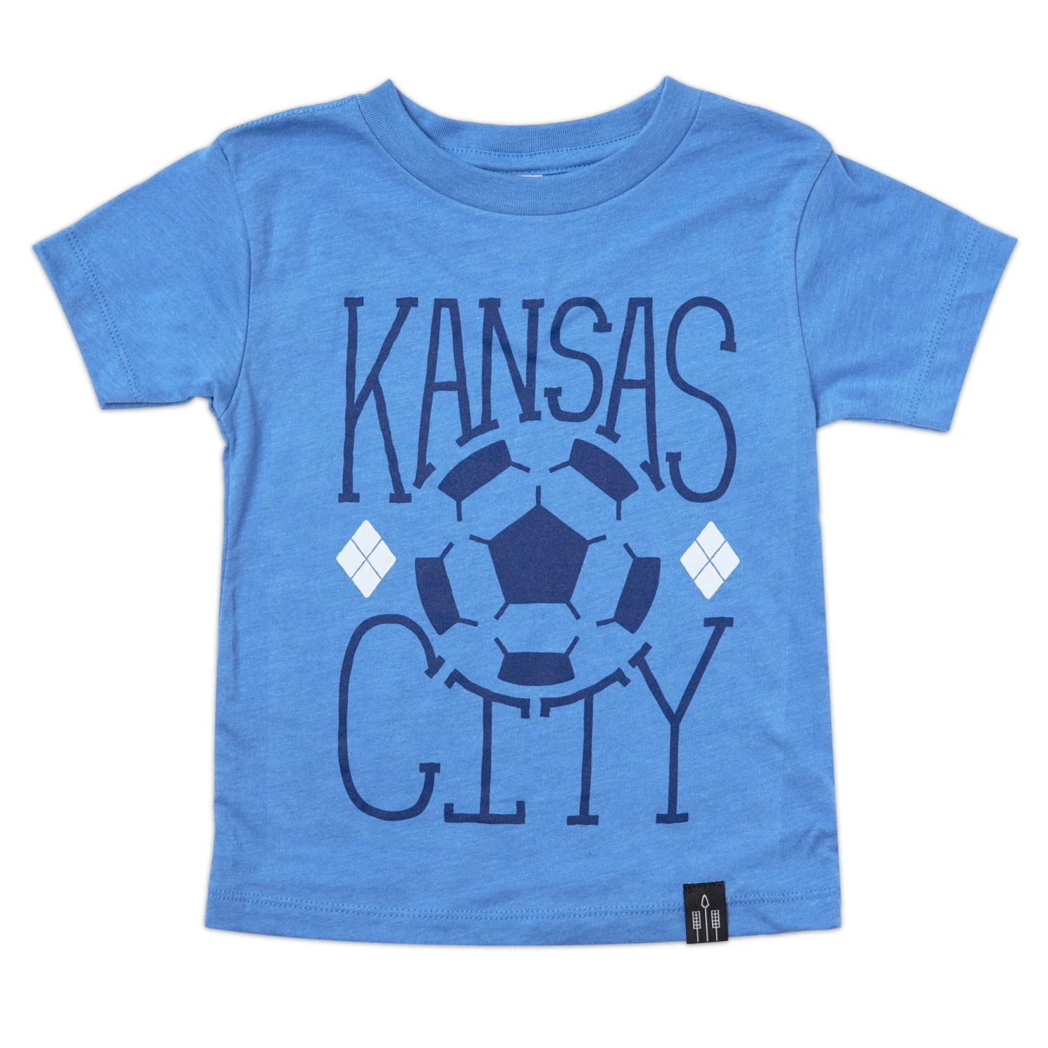 Flint & Field Kansas City Soccer Kids Tee 1 Flint & Field Kansas City Soccer Kids Tee