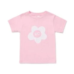 KC Flower Kid's Tee, Pink, Carly Rae
