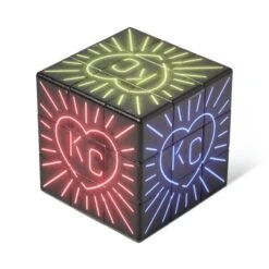 KC Labyrinth X Charlie Hustle KC Heart Puzzle Cube 6 KC Labyrinth X Charlie Hustle KC Heart Puzzle Cube -Kansas City Store KC Heart Rubix Cube 1