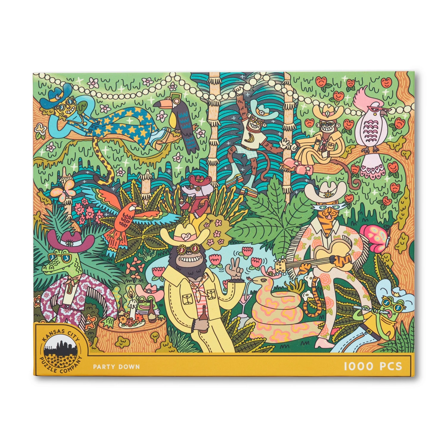 Kansas City Puzzle Co. Party Down Puzzle 1 Kansas City Puzzle Co. Party Down Puzzle