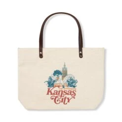 Sandlot Goods X Charlie Hustle City Of Fountains Tote 7 Sandlot Goods X Charlie Hustle City Of Fountains Tote -Kansas City Store KCFountainCanvasTote