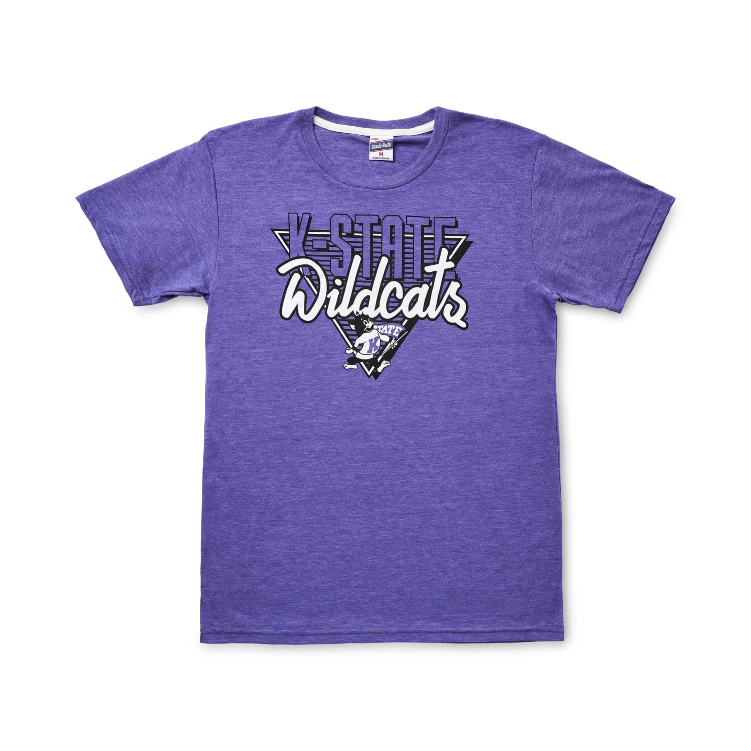 Charlie Hustle K State Wildcats Tee 1 Charlie Hustle K State Wildcats Tee