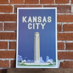 KC Landmarks Project Liberty Memorial Print