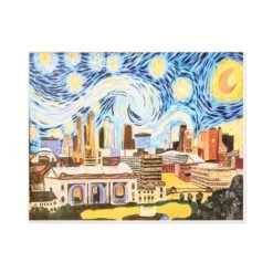KC Starry Night Print, Cormack Art