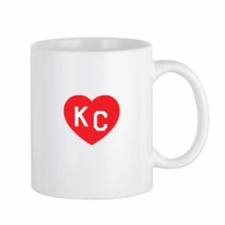 Made In KC X Charlie Hustle KC Heart Classic Mug: Red