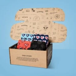 I Heart KC Sock Box