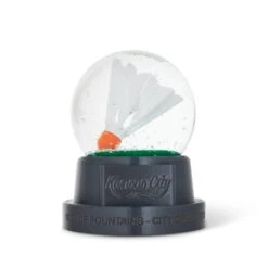Shuttlecock Snow Globe