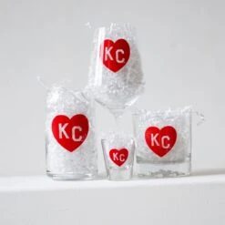 Made In KC X Charlie Hustle KC Heart Beer Can Glass: Red 5 Made In KC X Charlie Hustle KC Heart Beer Can Glass: Red -Kansas City Store MIKCxCharlie Hustle Glassware ea4594b0 6dc5 45ef 9253 266f2501a0ff