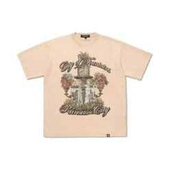 MADE MOBB City Of Fountains Cream Tee