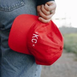 MADE MOBB KC Dad Hat - Red -Kansas City Store MadeUrban KCBaseballHat Red 2