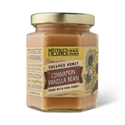 Messner Bee Farm Creamed Honey 6 Messner Bee Farm Creamed Honey -Kansas City Store Messner Creamed Honey Cinnamon Vanilla Bean