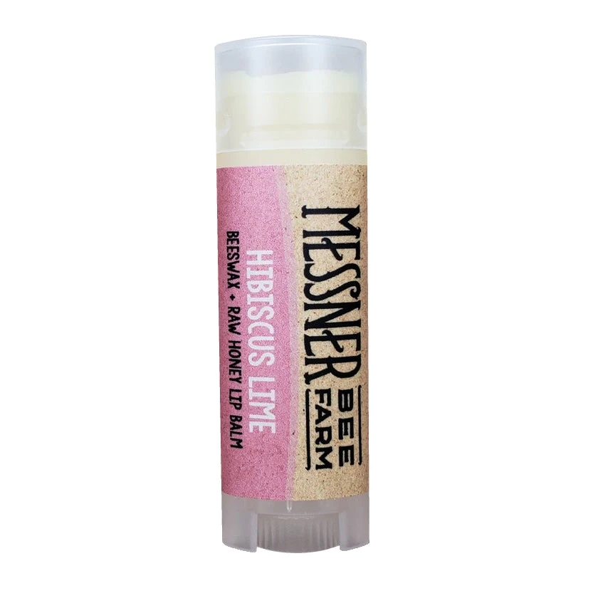 Messner Bee Farm Hibiscus Lime Lip Balm 1 Messner Bee Farm Hibiscus Lime Lip Balm
