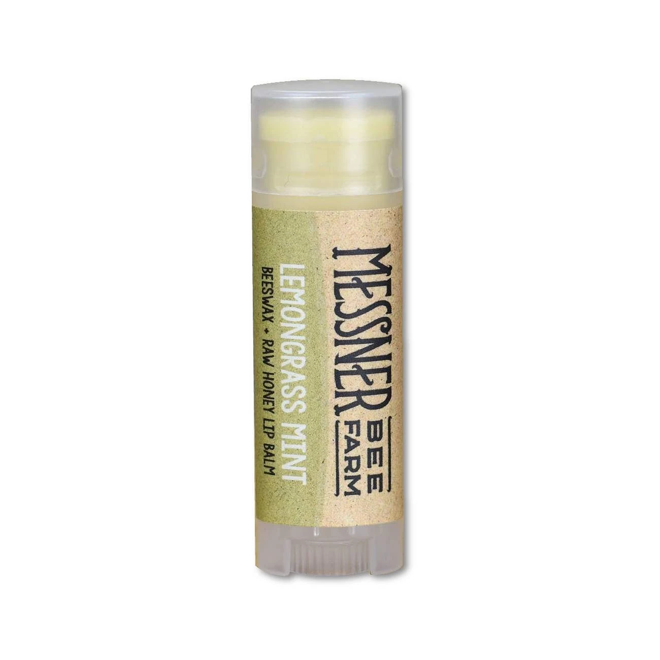Messner Bee Farm Lemongrass Mint Lip Balm 1 Messner Bee Farm Lemongrass Mint Lip Balm