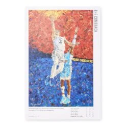 KU Basketball Print, Musselman Studios
