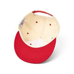 Red And Gold Kansas City Script 90's Snapback 5 Red And Gold Kansas City Script 90's Snapback -Kansas City Store Sandlot Kansas City Script 90 s Flatbill Offwhite Red