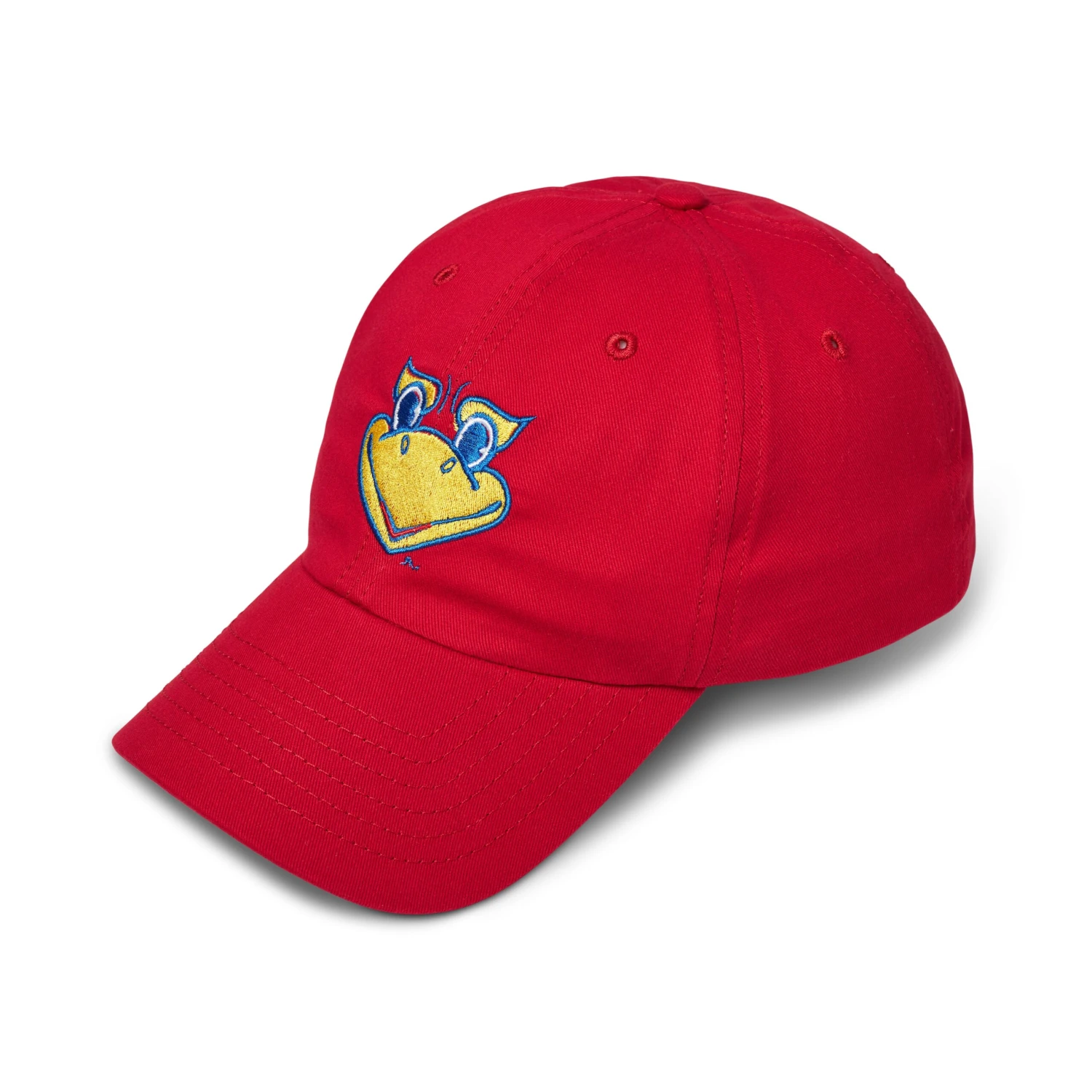 Sandlot Goods KU Jayhawks Beak 'Em Red Dad Hat 1 Sandlot Goods KU Jayhawks Beak 'Em Red Dad Hat