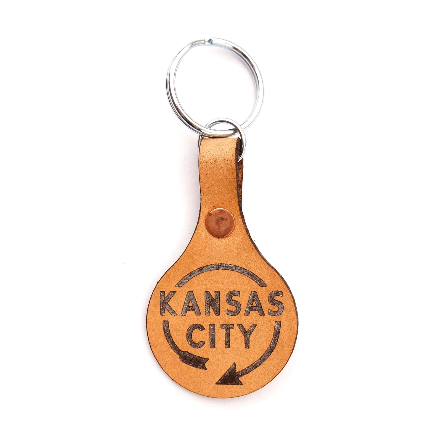 Say It On Wood Western Auto Leather Keychain 1 Say It On Wood Western Auto Leather Keychain