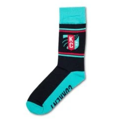 School Of Sock KC Current Crest Socks - Navy