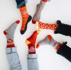 School Of Sock Western Auto Socks -Kansas City Store School of Sock Red Yellow Socks 3 eef01a73 4aad 435f bbbe f0fc27d73878