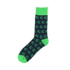 School Of Sock KC Logo - Green And Navy