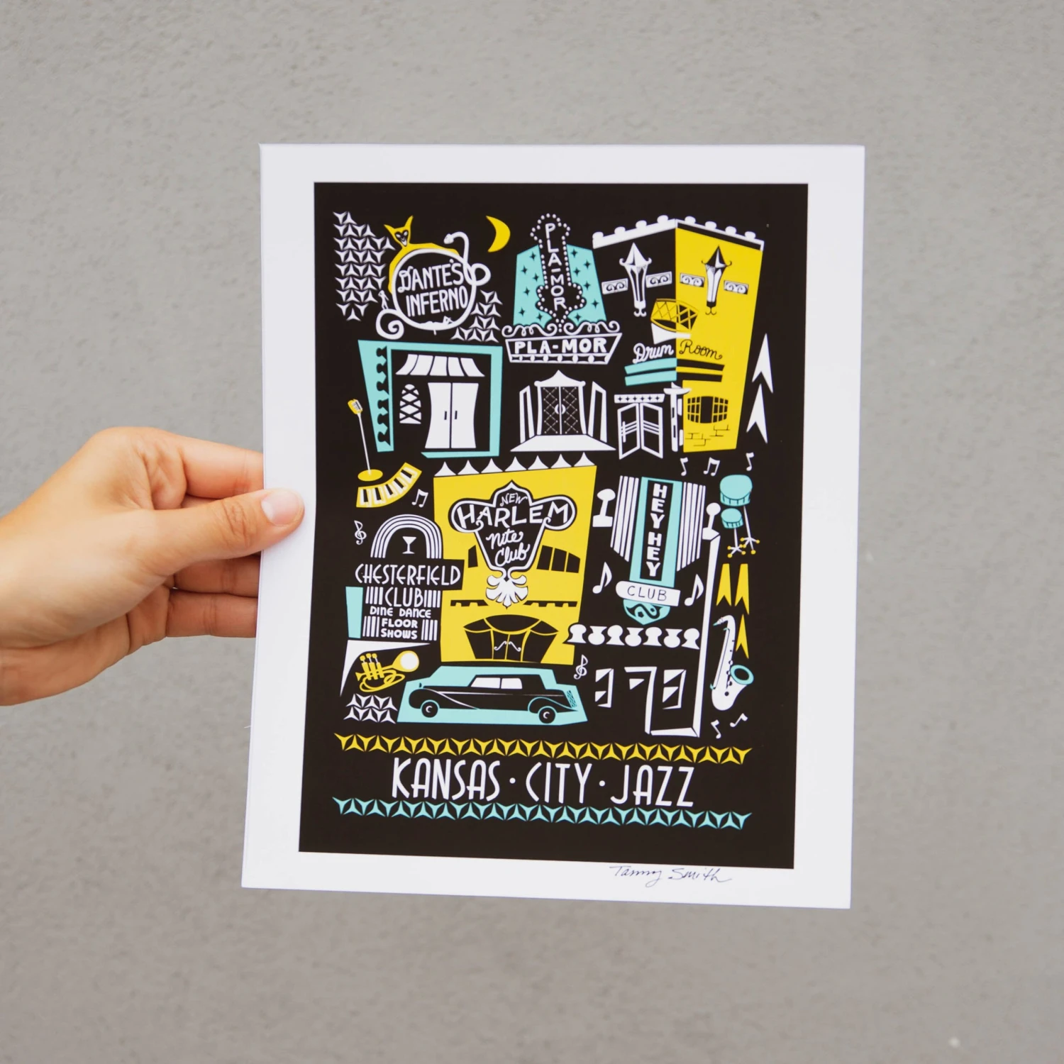 Tammy Smith 18th And Vine Print 2 Tammy Smith 18th And Vine Print - Image 2