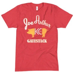 Three KC Joearthur Gatestack Tee - Red